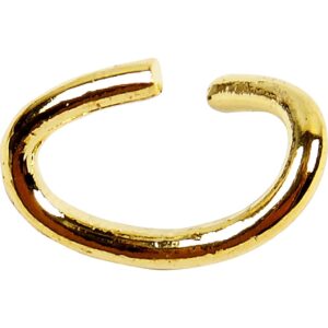 Oval-ring, diam. 4 mm, tykkelse 0,7 mm, guldfarvet, 500 stk./ 1 pk.