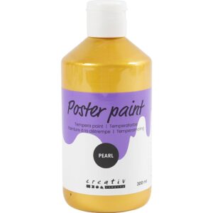 Hobbymaling Perlemor, gul, 300 ml/ 1 fl.