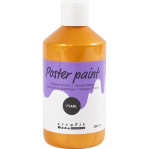 Hobbymaling Perlemor, orange, 300 ml/ 1 fl.