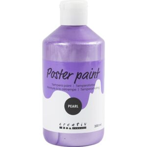 Hobbymaling Perlemor, lilla, 300 ml/ 1 fl.