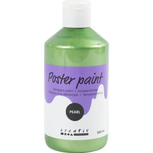 Hobbymaling Perlemor, grøn, 300 ml/ 1 fl.