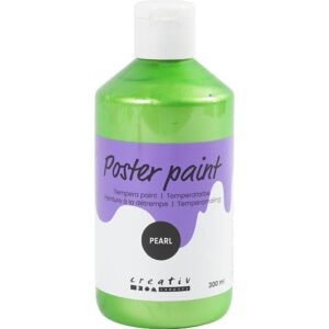 Hobbymaling Perlemor, lys grøn, 300 ml/ 1 fl.