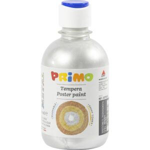 Temperamaling Metallic, sølv, 300 ml/ 1 fl.