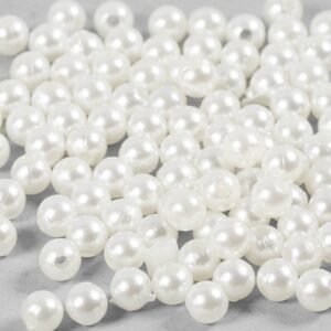 Voksperler, diam. 5 mm, hulstr. 1,7 mm, perlemor, 110 stk./ 1 pk.