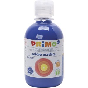 PRIMO Acrylmaling, blå, 300 ml/ 1 fl.