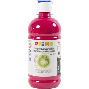 Temperamaling Mat, primær rød, 500 ml/ 1 fl.