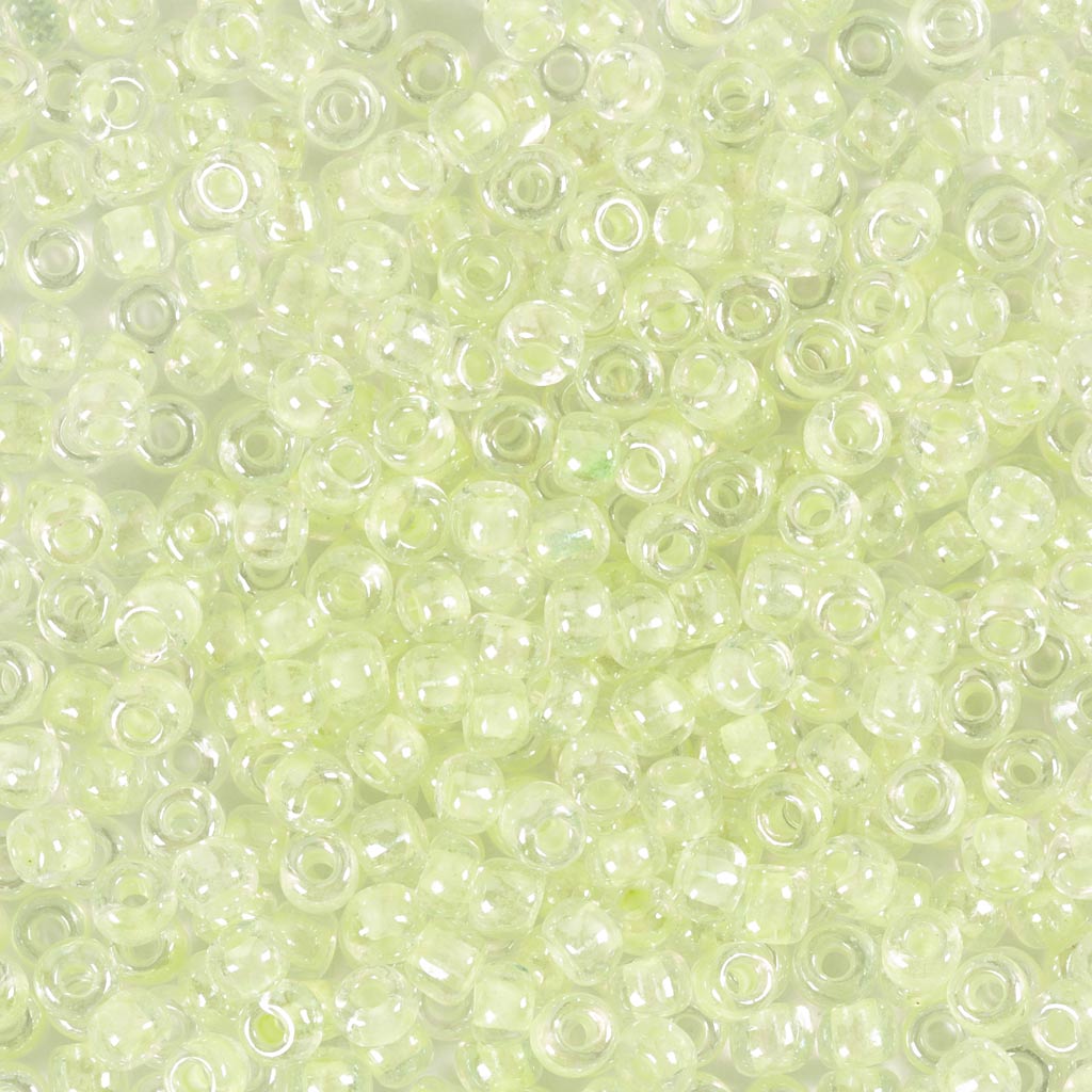Rocaiperler, nr. 8/0, diam. 3 mm, hulstr. 0,6-1,0 mm, perlemor, 25 g/ 1 pk.