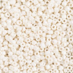 Rocaiperler, nr. 8/0, diam. 3 mm, hulstr. 0,6-1,0 mm, mat frost, rosa, 25 g/ 1 pk.