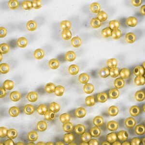Voksperler, diam. 3 mm, hulstr. 0,7 mm, gul, 150 stk., 6 g/ 1 pk.