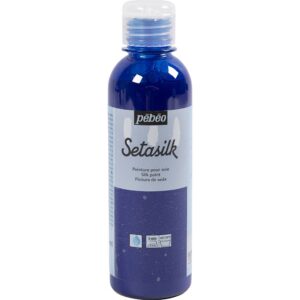Textil Silk, kongeblå, 250 ml/ 1 fl.