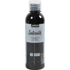 Textil Silk, dyb sort, 250 ml/ 1 fl.