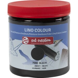 Linoleumssværte, sort, 250 ml/ 1 ds.