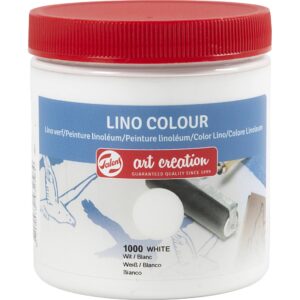 Linoleumssværte, hvid, 250 ml/ 1 ds.