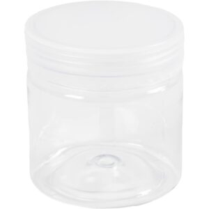 Plastdåser til opbevaring, H: 7 cm, diam. 6,5 cm, 180 ml, 10 stk./ 1 pk.