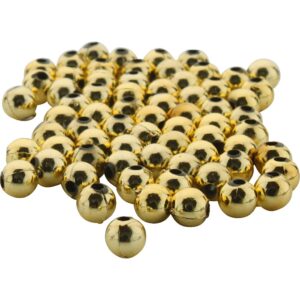 Voksperler, diam. 5 mm, hulstr. 1 mm, guld, 250 stk./ 1 ps.