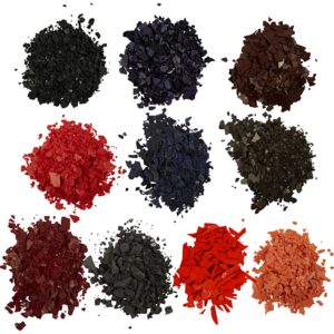 Lysfarve, ass. farver, 10x10 g/ 1 pk.