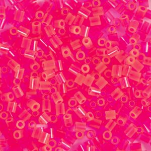 Hama MINI rørperler, str. 2,5x2,5 mm, mini, neon fuchsia, 2000 stk./ 1 pk.