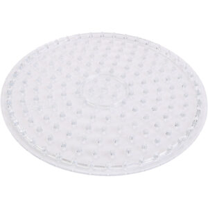 Perleplade, stor rund, diam. 15 cm, JUMBO, 1 stk.