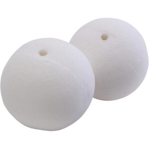 Vatkugler, diam. 60 mm, hvid, 10 stk./ 1 pk.