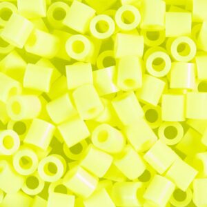 PhotoPearls, str. 5x5 mm, hulstr. 2.5 mm, medium, neon gul (34), 6000 stk./ 1 pk.