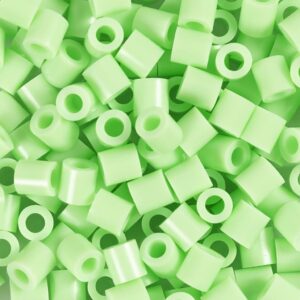 PhotoPearls, str. 5x5 mm, hulstr. 2.5 mm, medium, lys grøn (35), 6000 stk./ 1 pk.