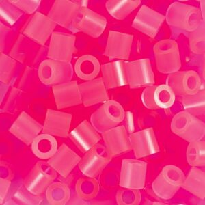 PhotoPearls, str. 5x5 mm, hulstr. 2.5 mm, medium, neon pink (42), 6000 stk./ 1 pk.