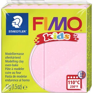 FIMO® Kids Ler, lys pink, 42 g/ 1 pk.