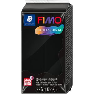 FIMO® Professional, sort, 226 g/ 1 pk.