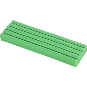 Modellervoks, str. 13x6x4 cm, bladgrøn, 500 g/ 1 pk.