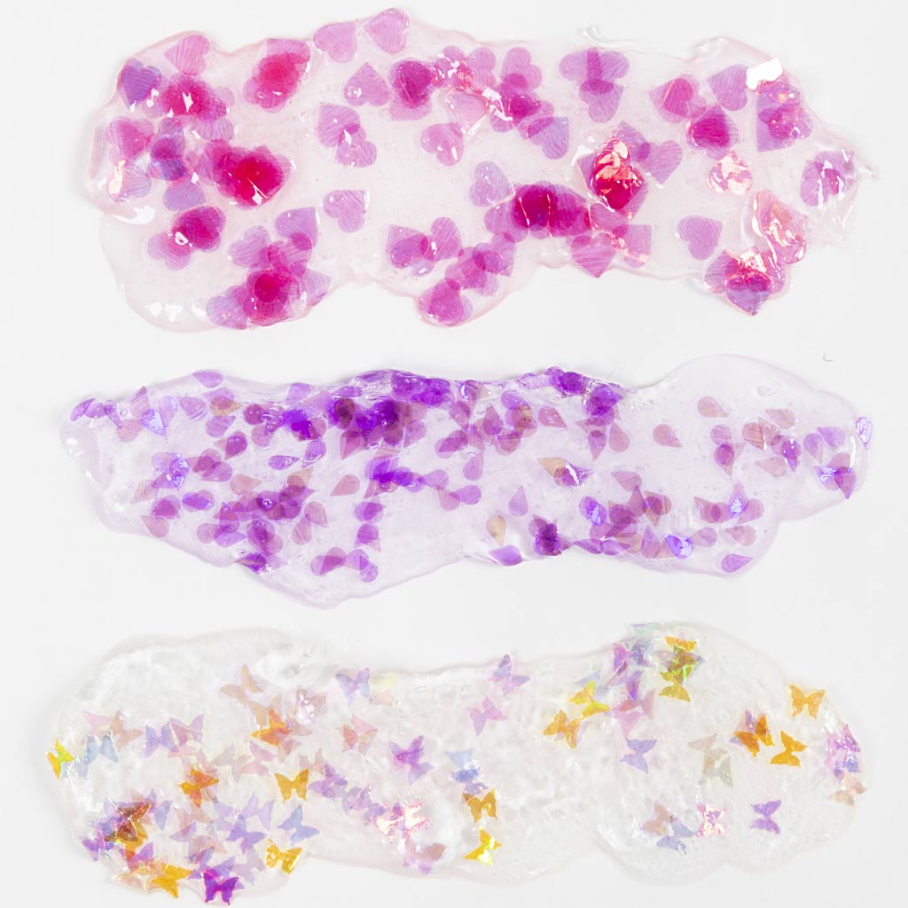 Sequin Clay, lilla/pink harmoni, 3x60 g/ 1 pk. - Image 5