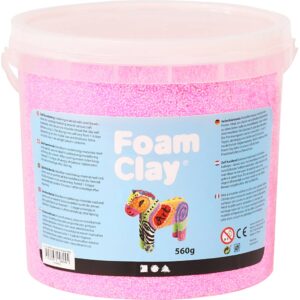 Foam Clay®, lyserød, 560 g/ 1 spand