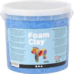 Foam Clay®, lyseblå, 560 g/ 1 spand