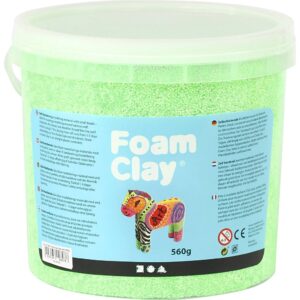 Foam Clay®, lys grøn, 560 g/ 1 spand