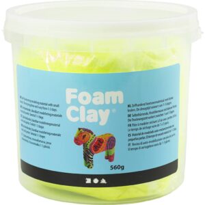Foam Clay®, lys gul, 560 g/ 1 spand