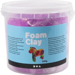 Foam Clay®, lys lilla, 560 g/ 1 spand
