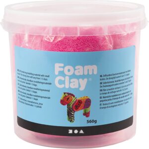 Foam Clay®, pink, 560 g/ 1 spand