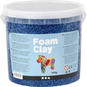 Foam Clay®, mørk blå, 560 g/ 1 spand