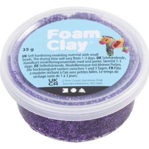 Foam Clay®, lilla, 35 g/ 1 ds.