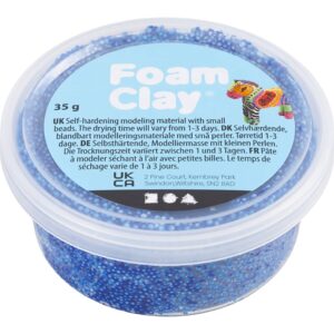 Foam Clay®, blå, 35 g/ 1 ds.