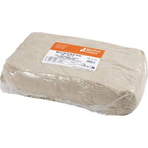 Hvidbrændende Stentøjsler, 35% chamotte, 12,5 kg/ 1 pk.