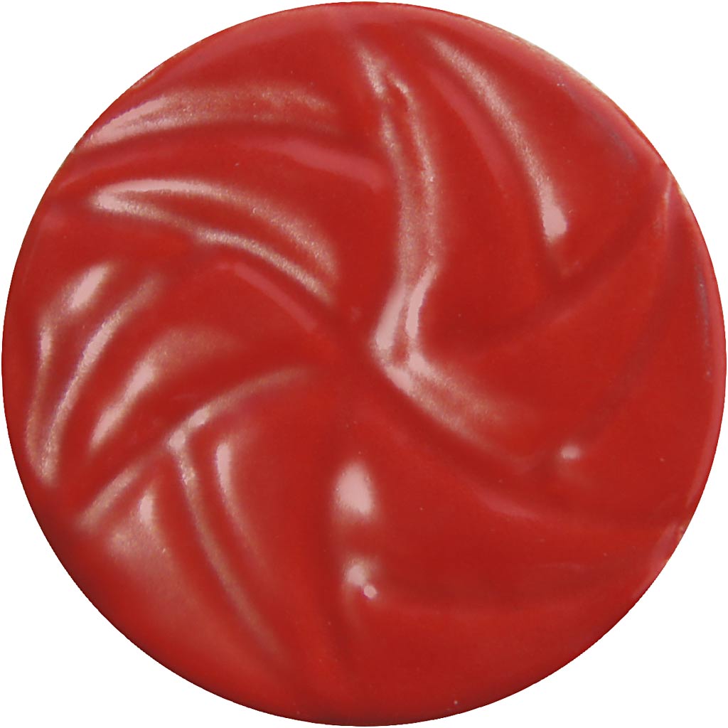 Keramikglasur, 984-1101 °C, dækkende, Toro Red, 60 ml/ 1 ds. - Image 3