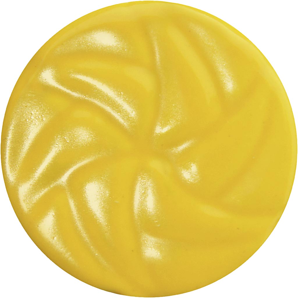 Keramikglasur, 984-1101 °C, dækkende, Cad Yellow, 60 ml/ 1 ds. - Image 3