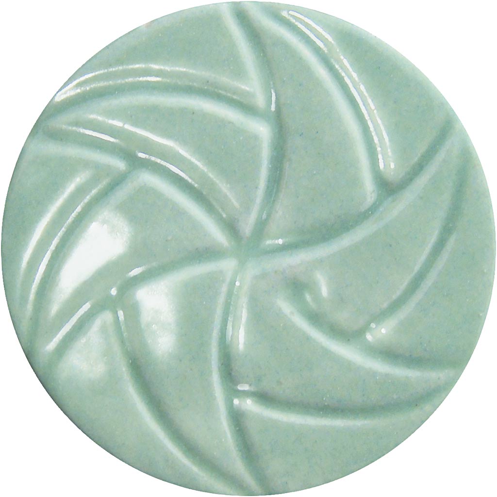 Keramikglasur, 984-1101 °C, dækkende, Paris Green, 60 ml/ 1 ds. - Image 3