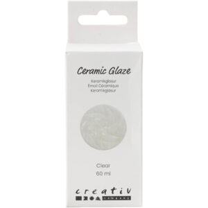 Keramikglasur, 984-1101 °C, transparent, klar, 60 ml/ 1 ds.