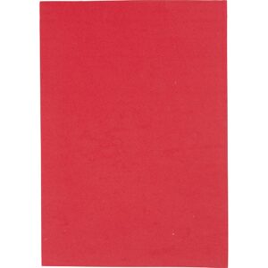 Mosgummi Ark, selvklæbende, A4, ark 210x297 mm, tykkelse 2 mm, rød, 10 ark/ 1 pk.