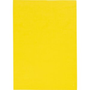 Mosgummi Ark, selvklæbende, A4, ark 210x297 mm, tykkelse 2 mm, gul, 10 ark/ 1 pk.