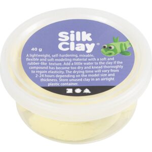 Silk Clay®, pastelgul, 40 g/ 1 ds.