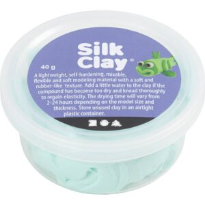 Silk Clay®, pastelgrøn, 40 g/ 1 ds.