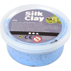 Silk Clay®, pastel lyseblå, 40 g/ 1 ds.