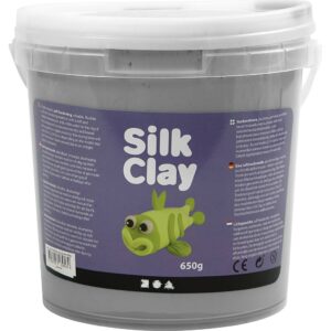 Silk Clay®, grå, 650 g/ 1 spand